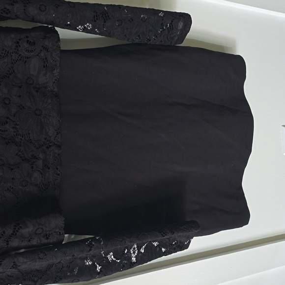 Parker Black Lace Dress Medium - Picture 5 of 6